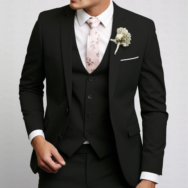 Men's Suits with Blazer Vest & Pants | Wedding 3-Piece