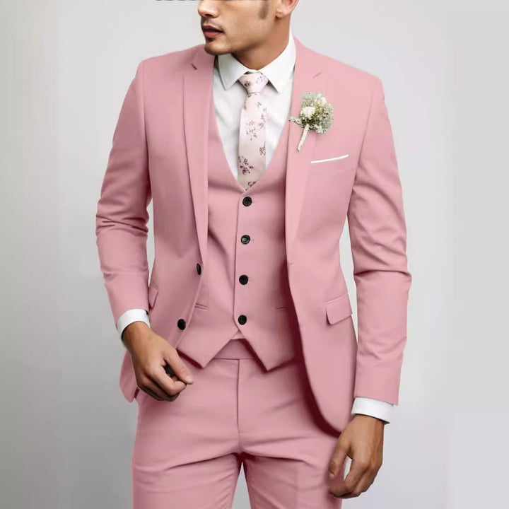 Men's Suits with Blazer Vest & Pants | Wedding 3-Piece