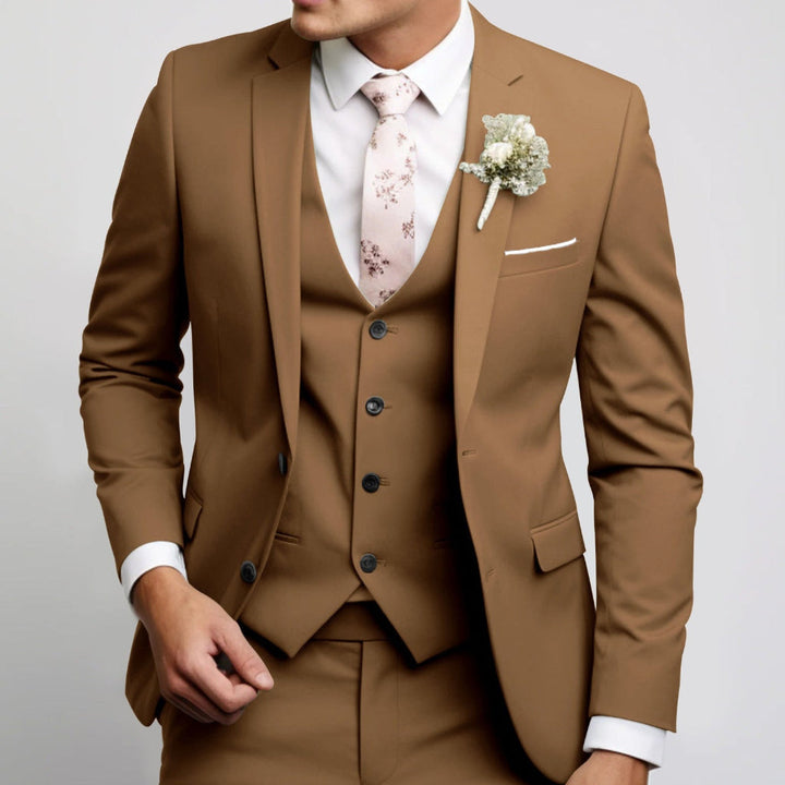 Men's Suits with Blazer Vest & Pants | Wedding 3-Piece