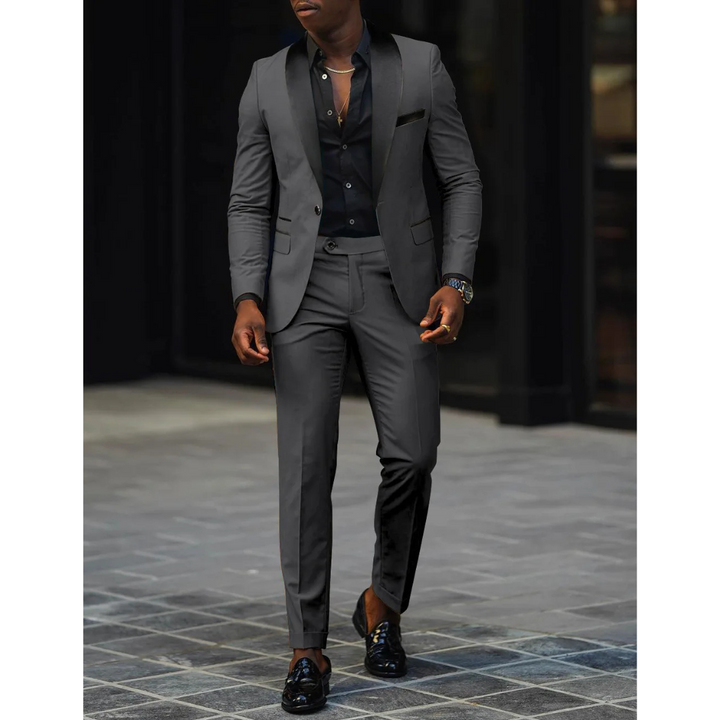 Men's Suits with Shawl Collar & Slim Pants | Two-Piece
