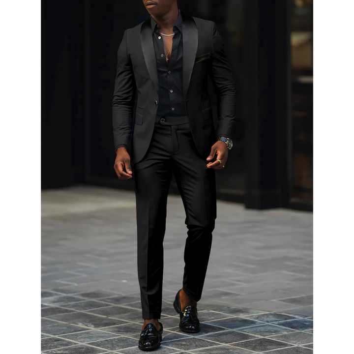 Men's Suits with Shawl Collar & Slim Pants | Two-Piece