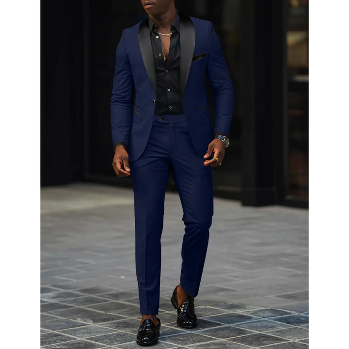 Men's Suits with Shawl Collar & Slim Pants | Two-Piece