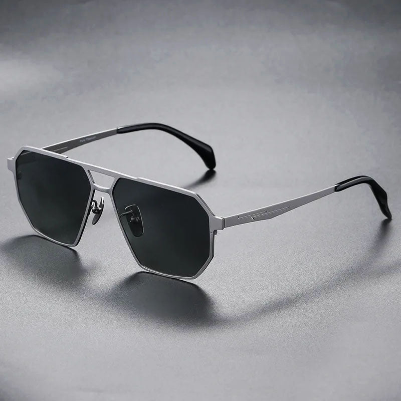 Men's Sunglasses Hexagon Frame | Aviator Style