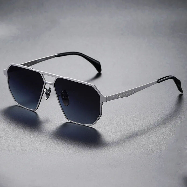 Men's Sunglasses Hexagon Frame | Aviator Style
