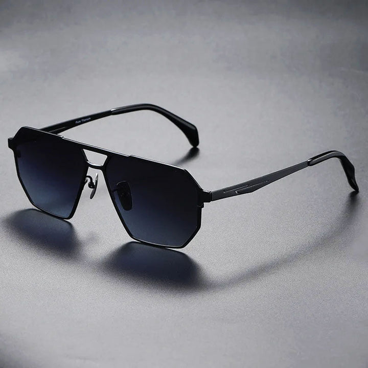 Men's Sunglasses Hexagon Frame | Aviator Style