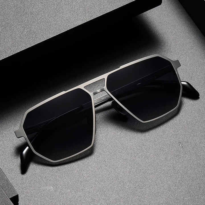 Men's Sunglasses Hexagon Frame | Aviator Style