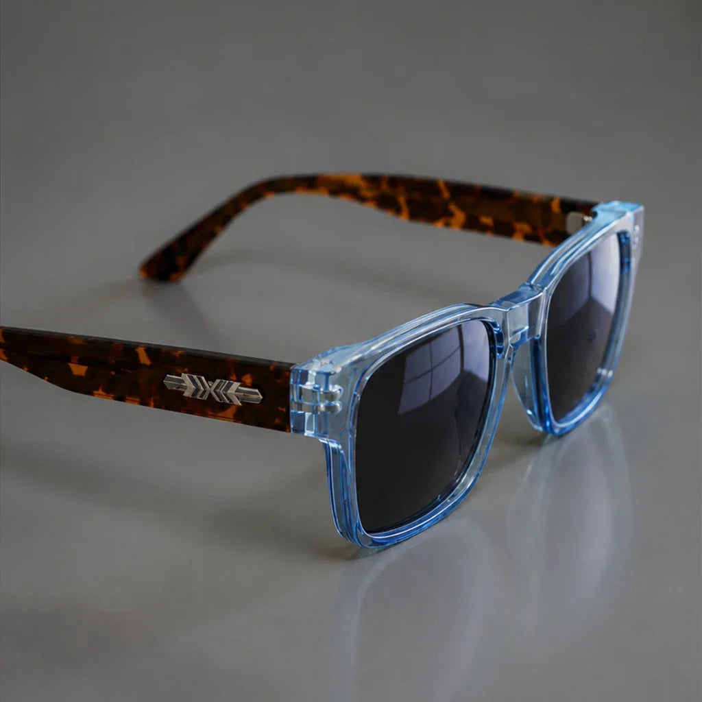 Men’s Sunglasses with Square Frame & Tinted Lenses | Casual