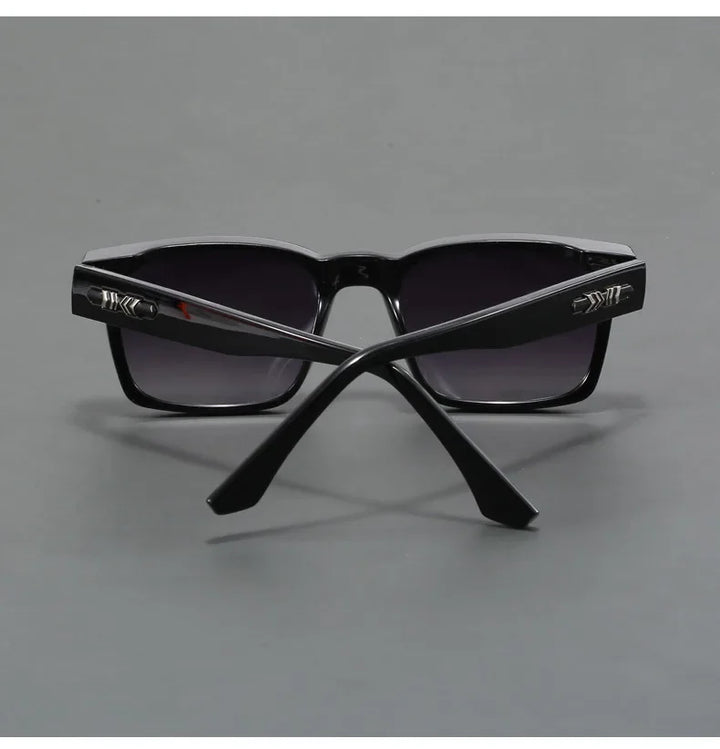Men’s Sunglasses with Square Frame & Tinted Lenses | Casual