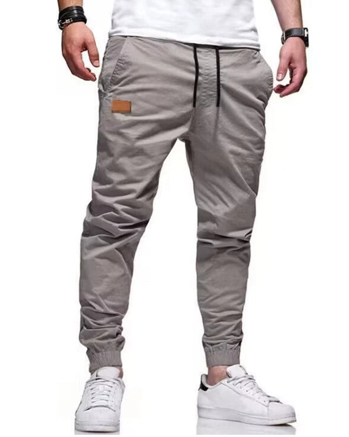 Men's Sweatpants with Drawstring & Pockets | Cuffed Hem