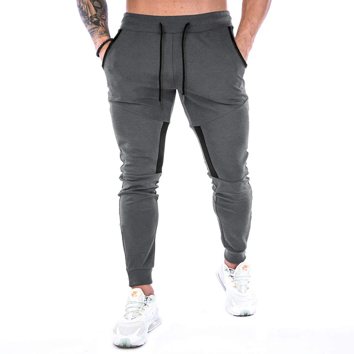Men's Sweatpants with Zip Pockets & Drawstring | Tapered