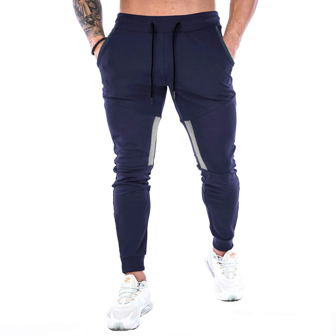 Men's Sweatpants with Zip Pockets & Drawstring | Tapered