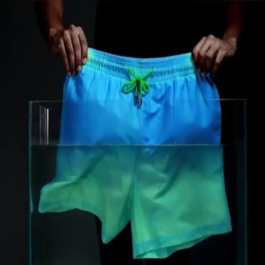 Men’s Swim Shorts with Colour Change Effect | Quick Dry