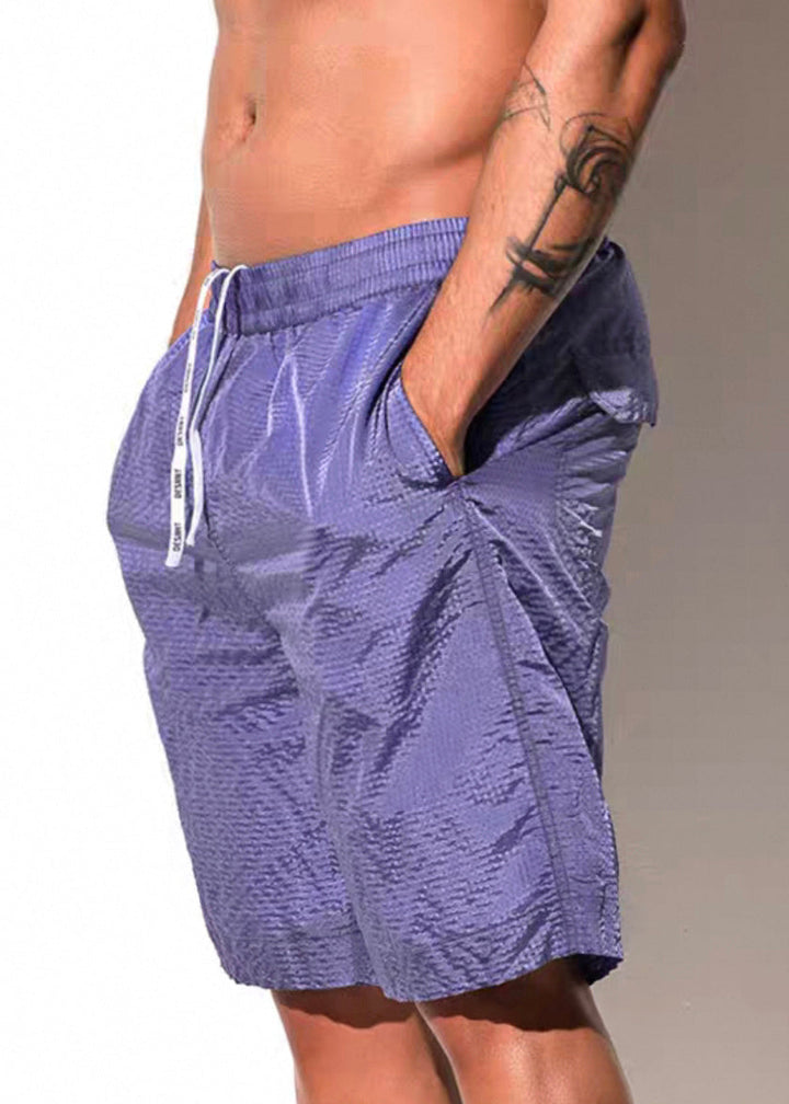 Men’s Swim Shorts with Drawstring Waist & Side Pockets | Knee Length