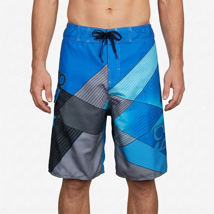 Men’s Swim Shorts with Graphic Print | Knee Length