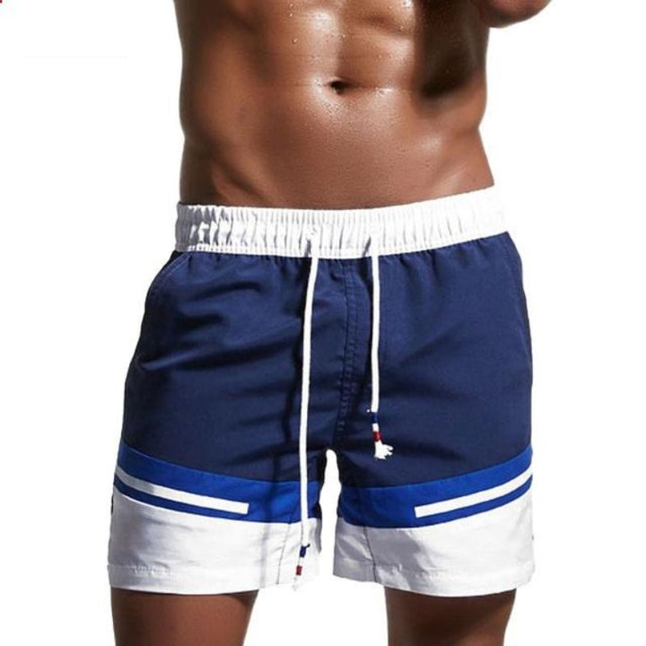 Men’s Swim Shorts with Wide Waistband & Drawstring | Beach