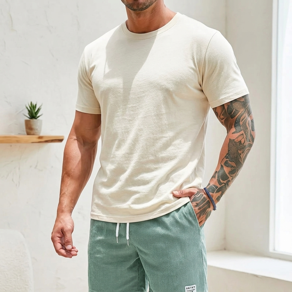 Men’s Swimwear Shorts Elastic Waist | Summer