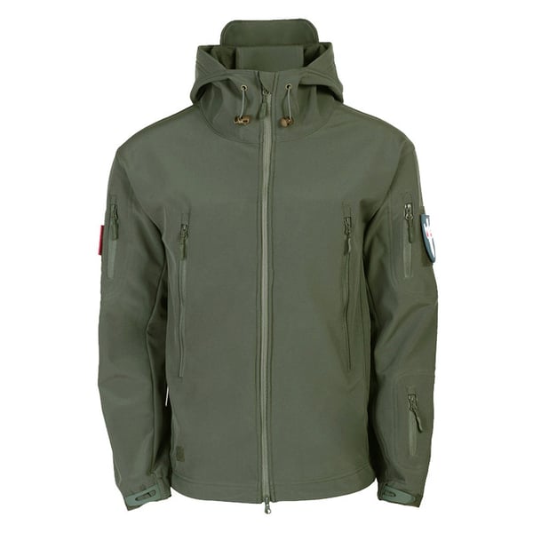 Men's Windbreaker with Hood & Zip Pockets | Tactical