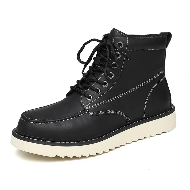 Men's Work Boots with Lace Up & Ankle Support | Moc Toe