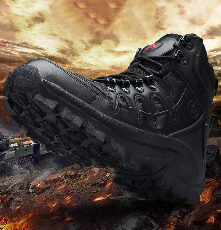 Men's Work Boots with Tactical Design & Lace Up | Hiking
