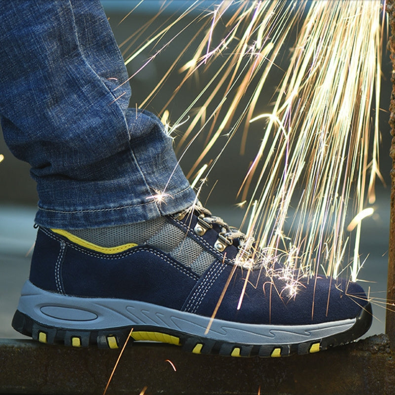 Men's Work Steel Cap Boots Lace-Up | All-Season