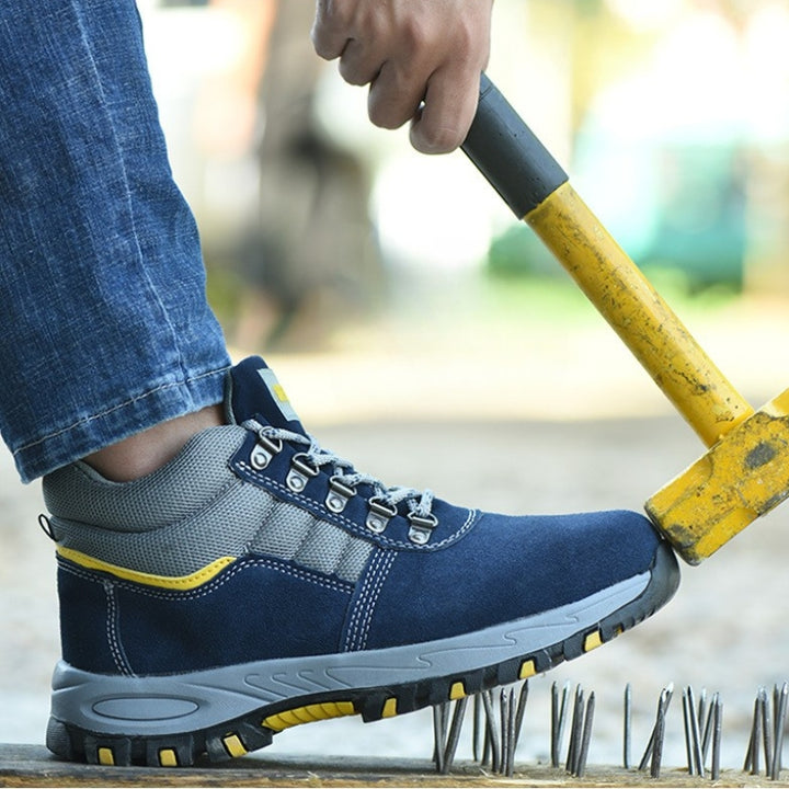 Men's Work Steel Cap Boots Lace-Up | All-Season