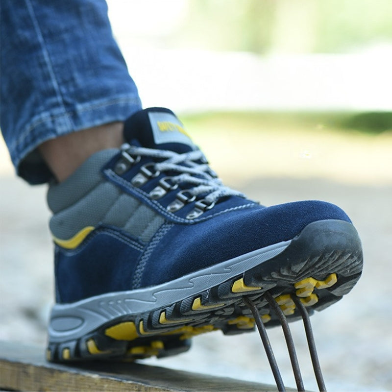 Men's Work Steel Cap Boots Lace-Up | All-Season