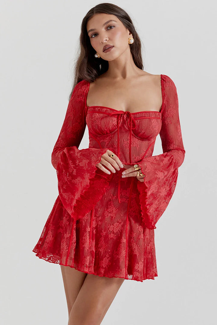 Women's Witchery Dress Cocktail Long Sleeve | Mini