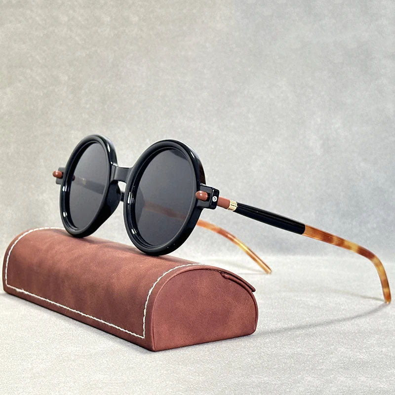 Sunglasses Round Retro with Tinted Lens | Vintage