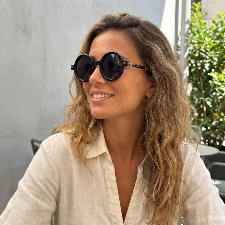 Sunglasses Round Retro with Tinted Lens | Vintage