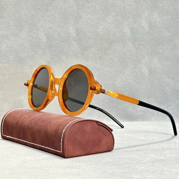 Sunglasses Round Retro with Tinted Lens | Vintage
