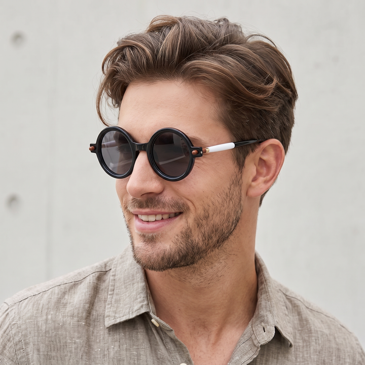 Sunglasses Round Retro with Tinted Lens | Vintage