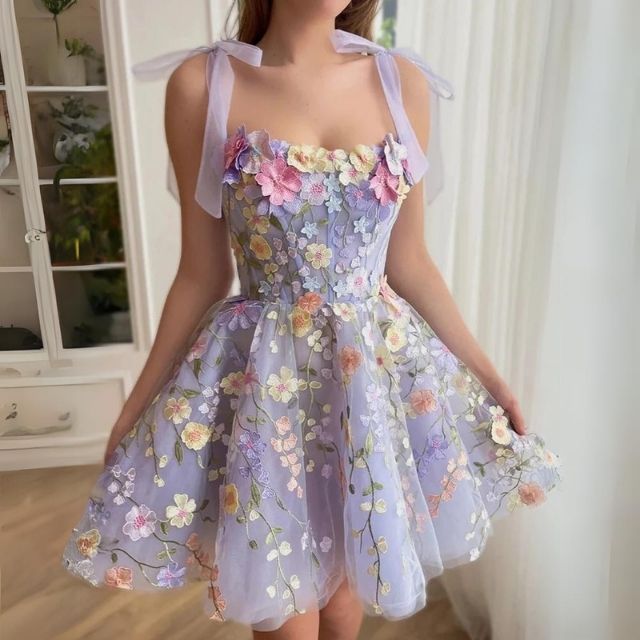 Women's Cocktail Mini Dress Floral | Party