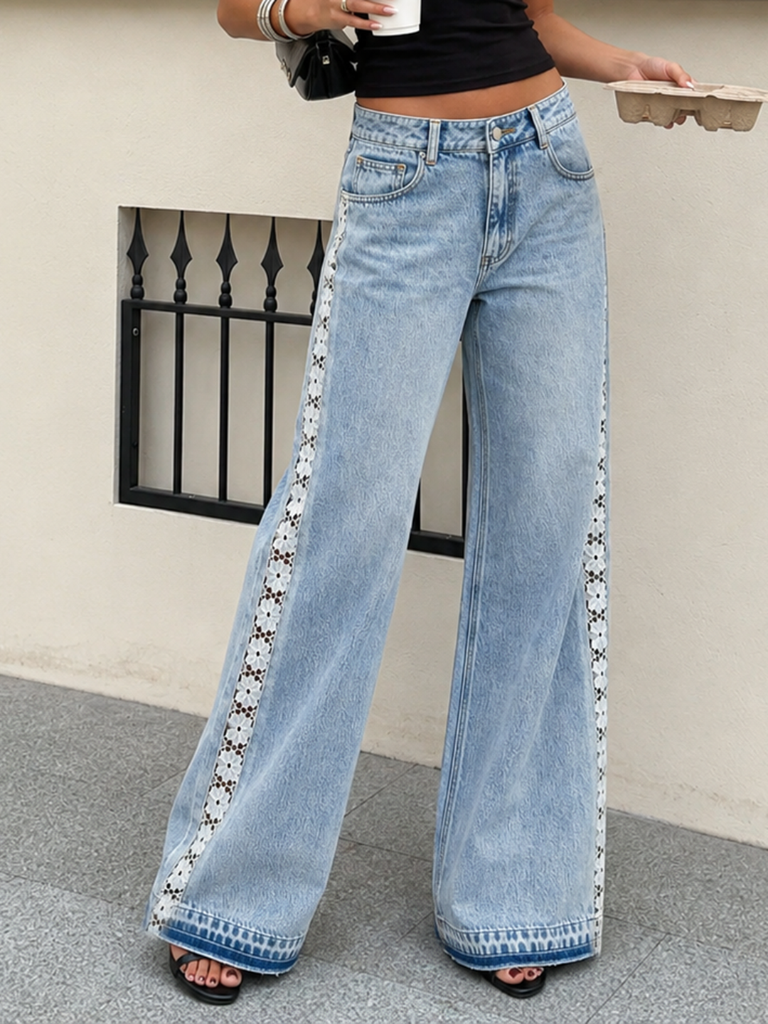 Women's Baggy Jeans High-Waisted | Wide Leg