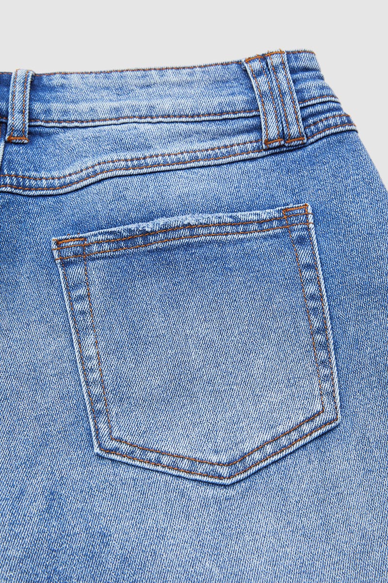 Women's Baggy Jeans with Low Rise & Faded Wash | Wide Leg
