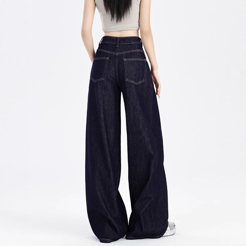 Women's Baggy Jeans with Wide Leg | High Waist