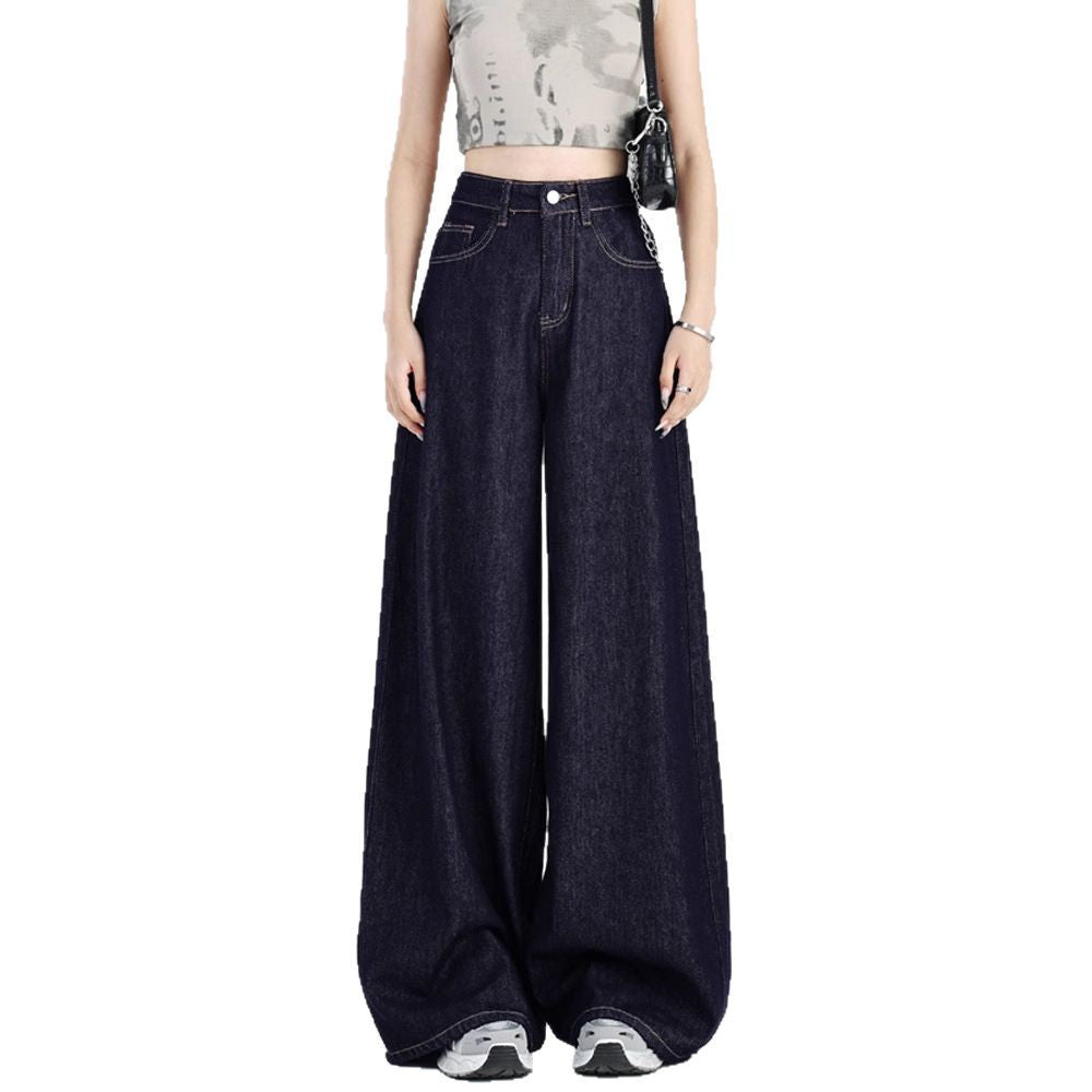 Women's Baggy Jeans with Wide Leg | High Waist