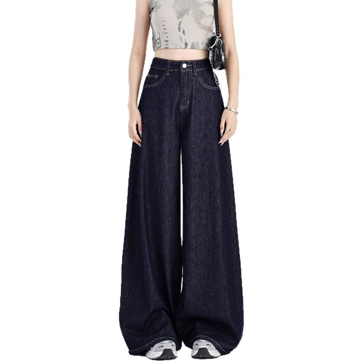 Women's Baggy Jeans with Wide Leg | High Waist