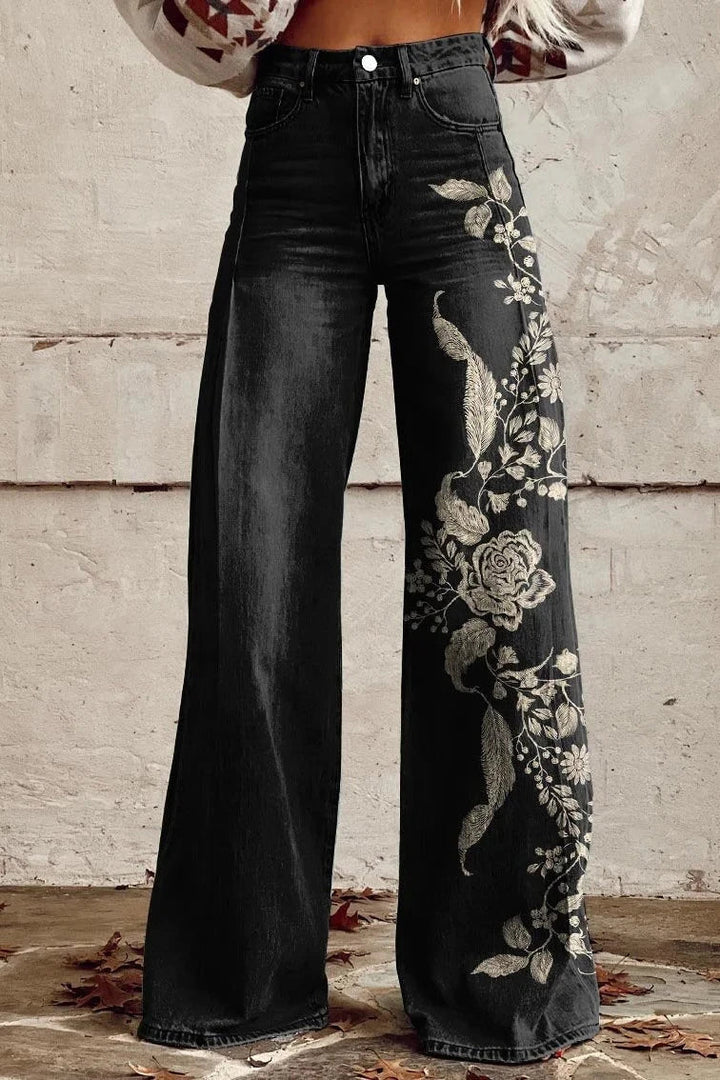 Women's Baggy Jeans with Wide Leg | Vintage Style