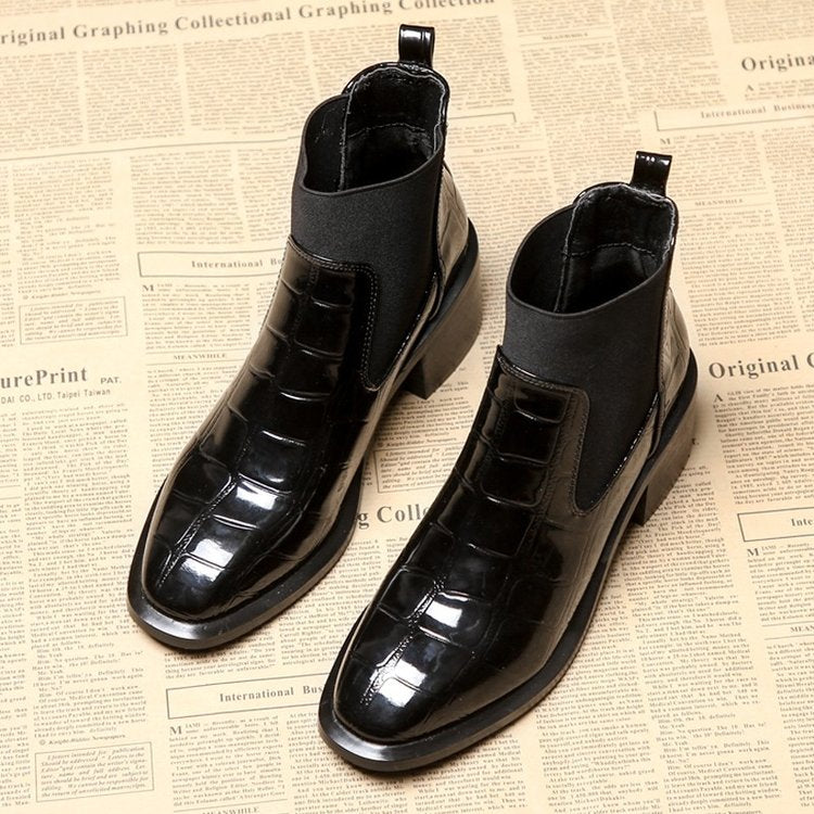 Women's Black Boots Chelsea | Ankle
