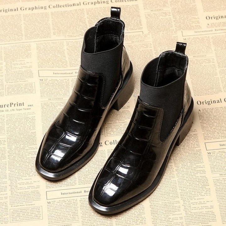 Women's Black Boots Chelsea | Ankle
