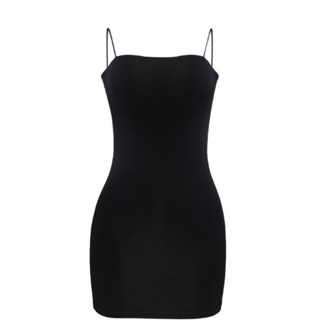 Women's Bodycon Dress with Spaghetti Straps | Mini