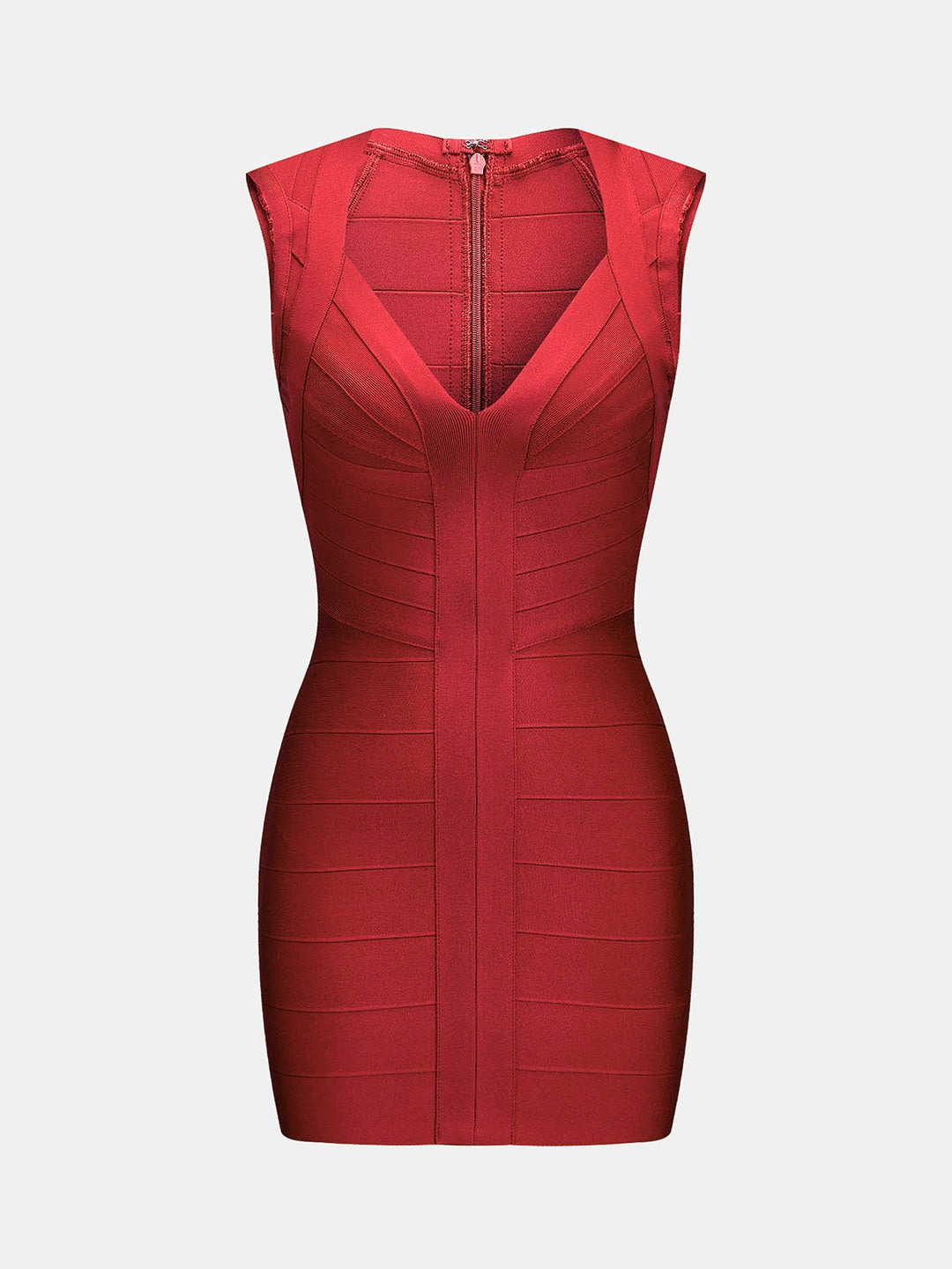 Women's Bodycon Dress with V-Neck | Mini
