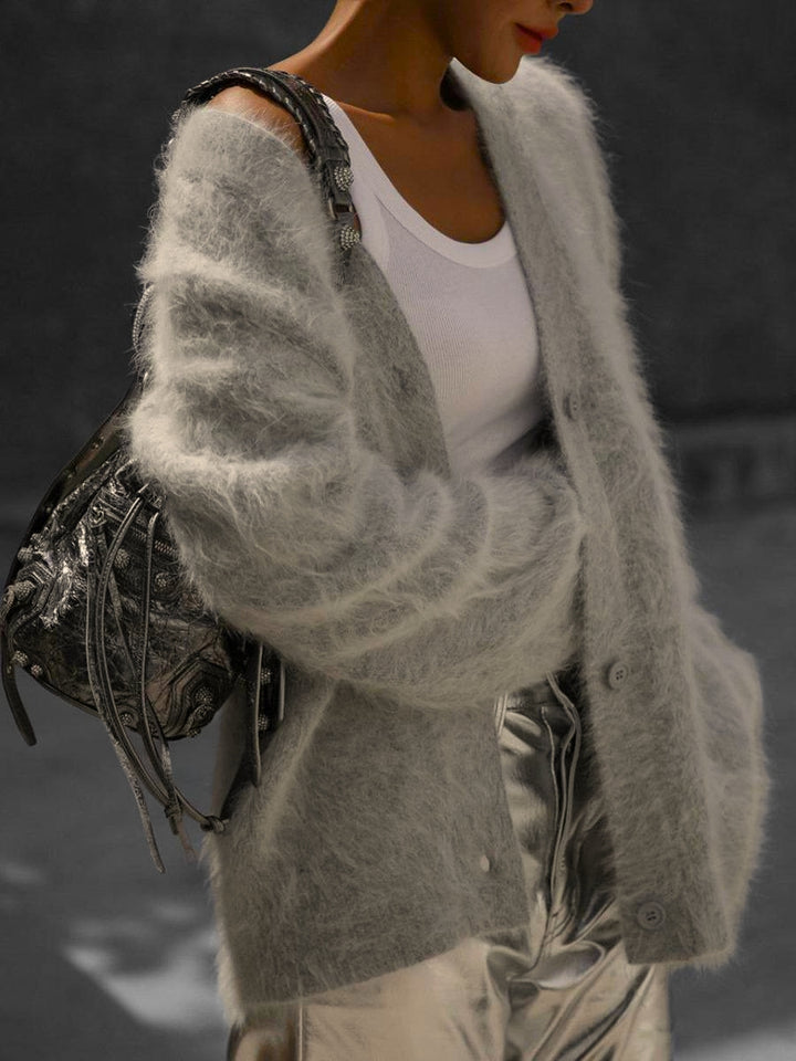 Women's Cardigan Button Up | Oversized