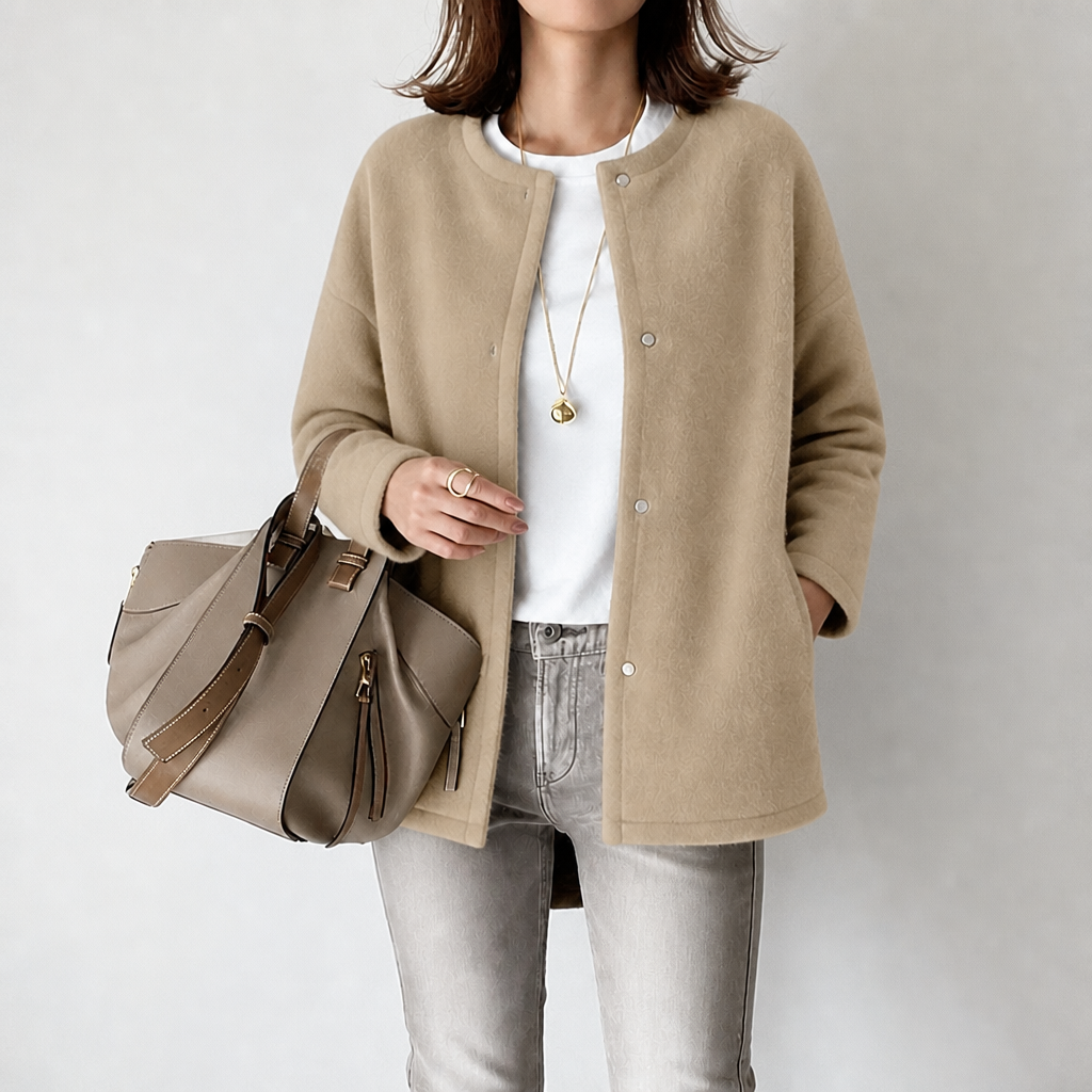 Women's Cardigan Knit Longline Oversized Button Up | Casual