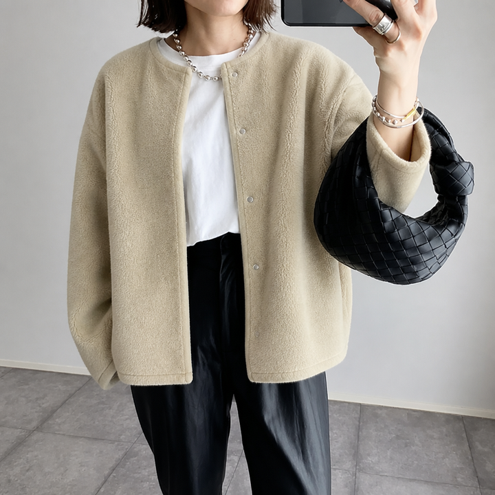 Women's Cardigan Knit Longline Oversized Button Up | Casual