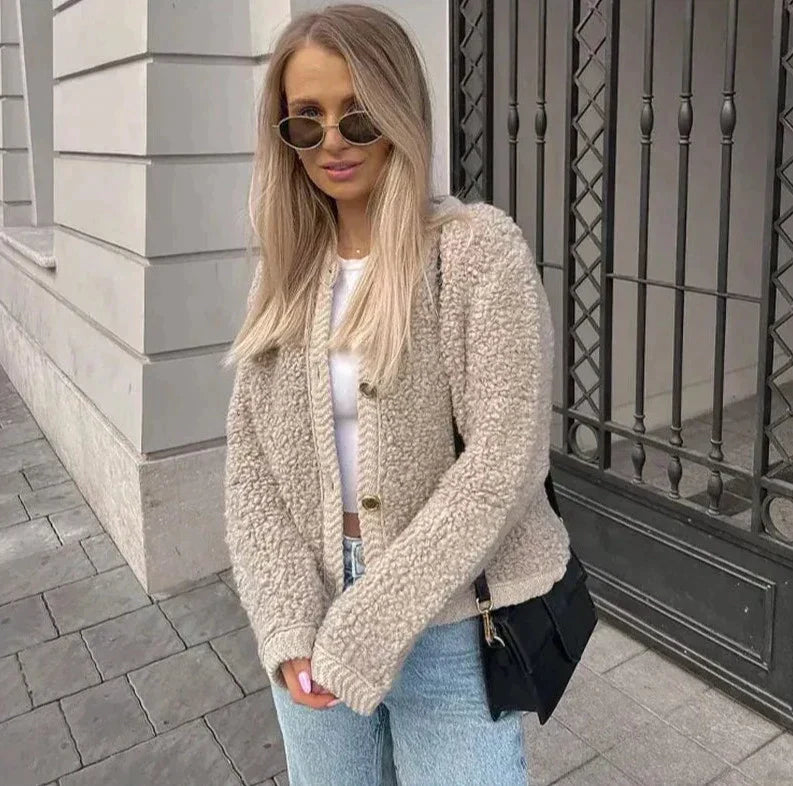 Women's Cardigan with Button Up Front | Casual