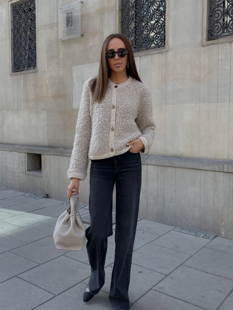 Women's Cardigan with Button Up Front | Casual