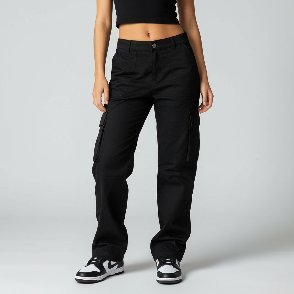 Women's Cargo Pants Wide Leg | Casual