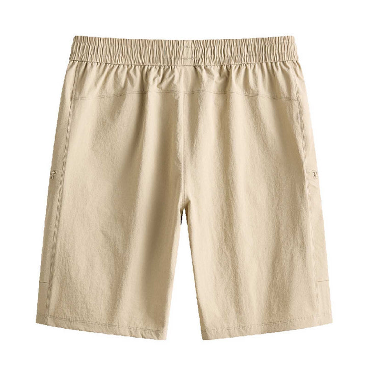 Women's Cargo Shorts with Zip Pockets | Drawstring