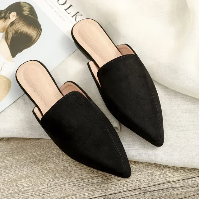 Women's Casual Mules Slip-On |  Pointed Toe